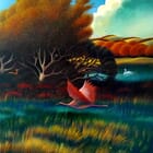 Paysage n°10 : l'Automne dans le parc de la Brenne