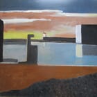 Le phare vu au loin du.port