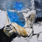 An anchor and a dreaming girl  