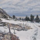 Winter light over the Mézenc