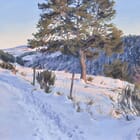 Twilight over the Mézenc