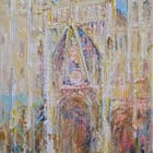 Cathédrale de Rouen en dentelle no.8 : Ensoleilée