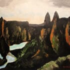 Coucher de soleil automnal.