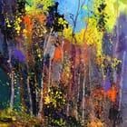 Dancing autumn leaves 