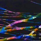 Rémi Delaplace , Clair Obscur Remix,  acrylique 50x150cm, 2026