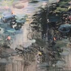 Summer rain. Reflections 