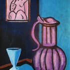 Nature Morte à la carafe mauve