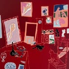 Matisse's cat - The red studio