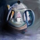 Teapot and cup