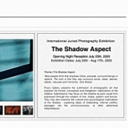 The Shadow Aspect -  International Juried Photography Exhibition