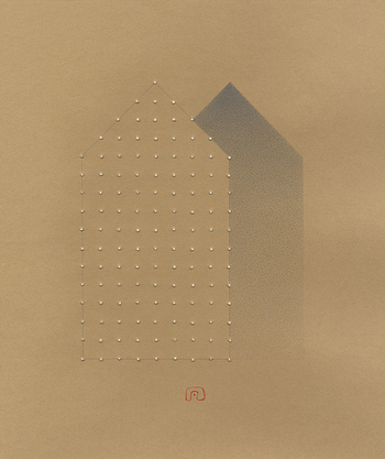 THE SHADOW AND HIS HOUSE N°02 von Slavomir Zombek