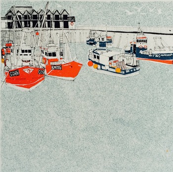 Whitstable Harbour von Clare Halifax