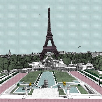 Bonjour Paris  von Clare Halifax