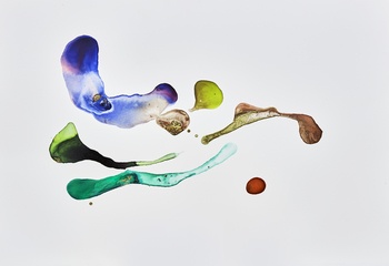 Island in the making IV by Beth Partridge