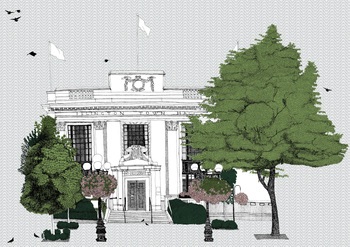 Islington Town Hall by Clare Halifax