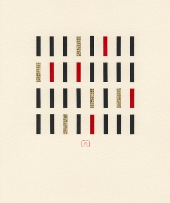 RHYTHM, COLOUR AND FRAGRANCE OF SILENCE N°04  von Slavomir Zombek