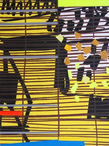 Shadow & Shadow’s (Yellow 1) von Bruce McLean