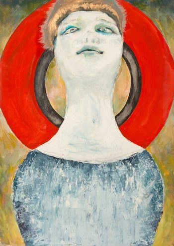 Symbolic Red Circle and Me par Tou Toa