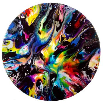 Fluid Painting 104 by Mark Chadwick