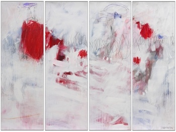 Four Roses | 4 pcs by Daniela Schweinsberg