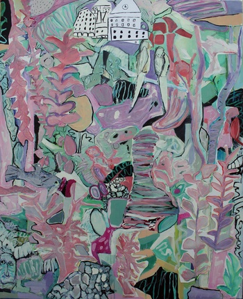 Orange Pool by Edina Gulyas