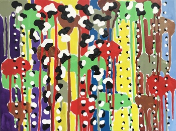 Distortion withYellow and Blue par Robert Dunt