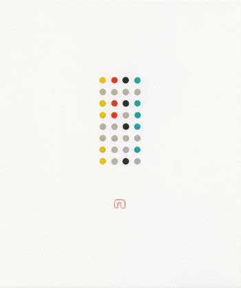 "LOVE" BY THE BINARY CODE N°02 by Slavomir Zombek