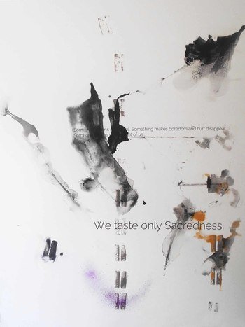 We taste only Sacredness by Gugi Goo