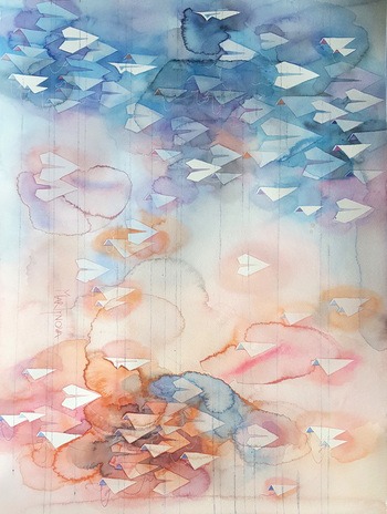 Connected | Sunset Boulevard Salidad by Yuliya Martynova