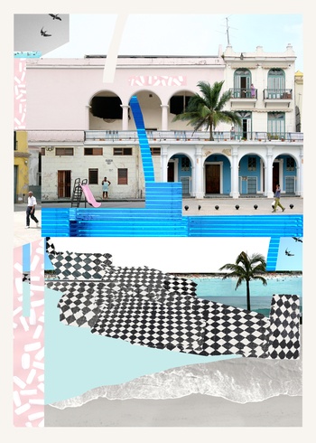 Ice Cream Plaza by Bonnie and Clyde