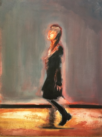 Black Coat by Georgia Peskett