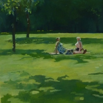Sunny Conversation von Alison Chaplin