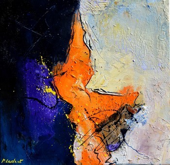 Orange flame by Pol Ledent