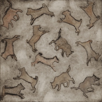 Les chiens by Anne Marie Lepretre