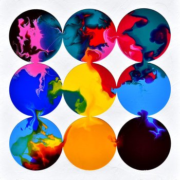 Flow Circles Arrangement No.1 by Mark Chadwick