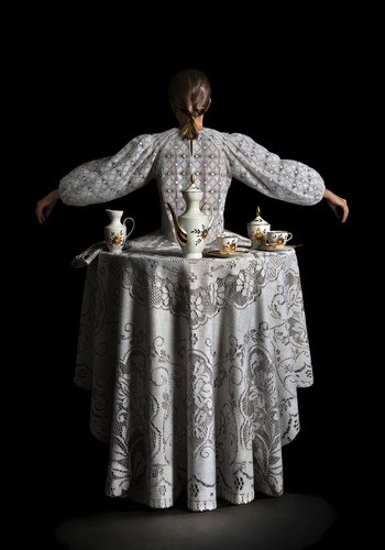 You are the hostess by Miguel Vallinas Prieto