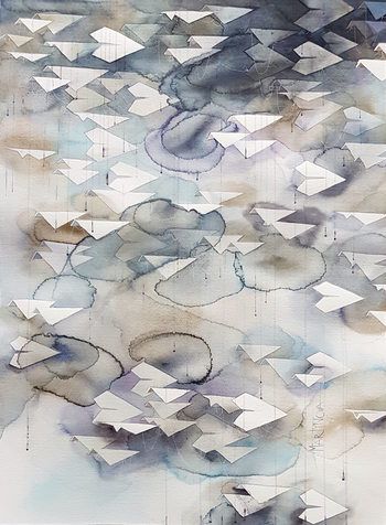 Connected | Monsoon Mono by Yuliya Martynova