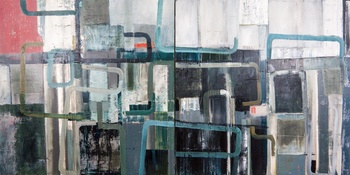 Structures C and D as Diptych by Niki Hare