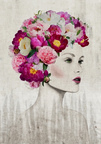 Peony Large by Ellie Vandoorne