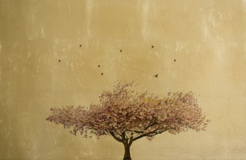 Prunus Serrulata In Excelsis I by Robert Pereira Hind