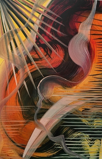  Elements Series - Earth II par Genevieve Leavold