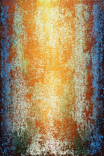 Orange Grey Patina by Heidi Thompson