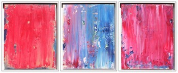 Set of 3 | Let Paint Speak Up #21 #22 #23 von Daniela Schweinsberg