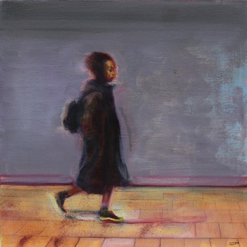 Untitled (Commuter I) par Georgia Peskett