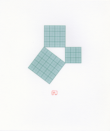 HOMMAGE À "PYTHAGOREAN" THEOREM - GV 02 von Slavomir Zombek