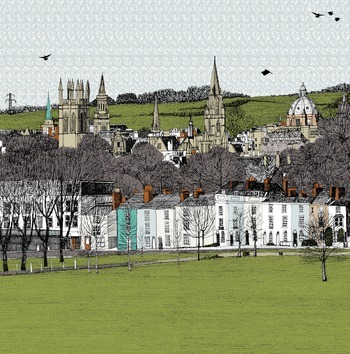 South Park View, Oxford  by Clare Halifax