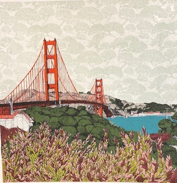Leafing San Francisco  by Clare Halifax