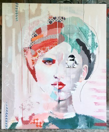 Bird's eye view von Irene Hoff