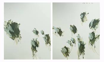 Deluge (Diptych) von Philip Maltman