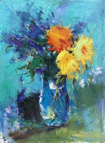 Flowers in the vase 680 by Jingshen You